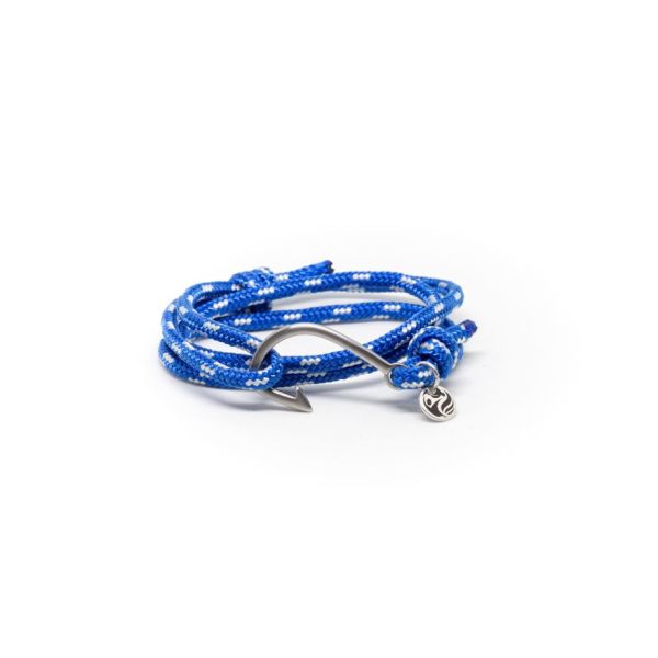 Hook- cobalt blue-white combi