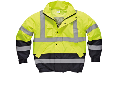 High visibility two tone pilot jacket High visibility two tone pilot jacket