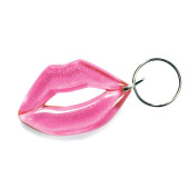 transparant fel roze glitter