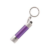 Zaklamp LED sleutelhanger met batterijen inclusief lasergravering Zaklamp LED sleutelhanger met batterijen inclusief lasergravering