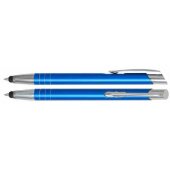Aluminium Touch pen Stylus blauw