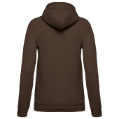 Eco damessweater met capuchon Chocolate XXL