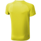 Niagara cool fit heren t-shirt met korte mouwen - Neongeel - 3XL