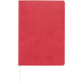 Liberty soft touch notitieboek - Rood