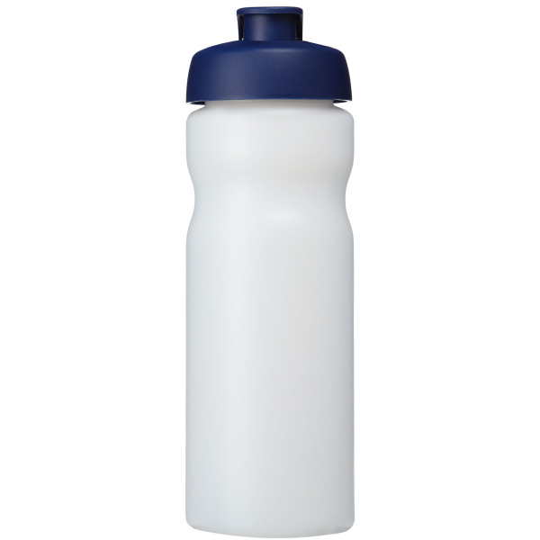Baseline® Plus 650 ml flip lid sport bottle - Transparent/Blue