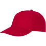 Feniks 5 panel cap - Rood