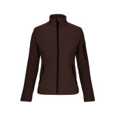Dames softshell jas Chocolate S