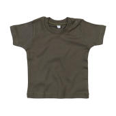 Baby T-Shirt - Light Olive Organic - 3-6