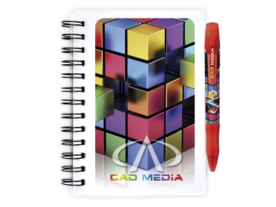 BIC® Notebooks Plastic Cover britePix™ Groot BIC® Notebooks Plastic Cover britePix™ Groot