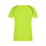 Ladies' Sports T-Shirt - bright-yellow/bright-blue - L
