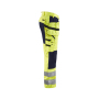 High Vis Werkbroek met stretch en gereedschapzakken