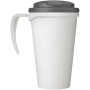 Brite-Americano® Grande 350 ml mug with spill-proof lid - White/Grey