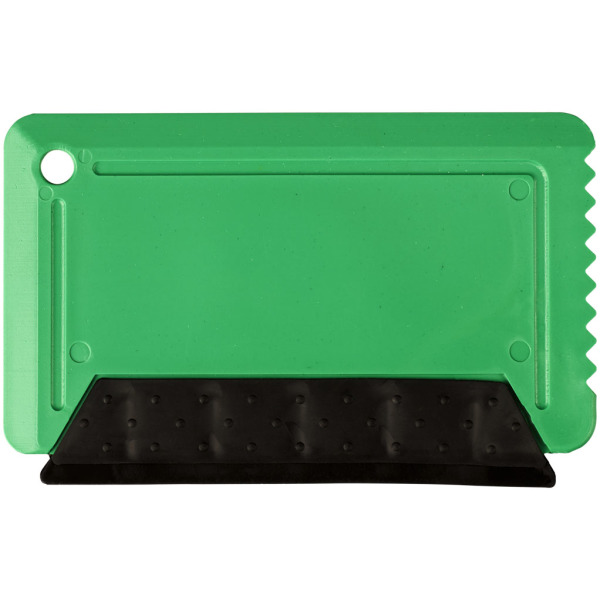 Freeze ijskrabber met rubber in creditcardformaat - Groen
