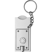PS key holder with coin Madeleine silver