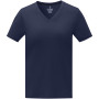Somoto short sleeve women's V-neck t-shirt - Navy - XL