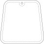 RFX™ H-09 reflecterende TPU hanger met trapezium - Neongeel