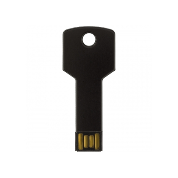 USB stick 2.0 key 8GB - Zwart