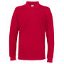 Cottover Gots Pique Long Sleeve Man red S