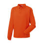 Heavy Duty Collar Sweatshirt - Orange - 4XL
