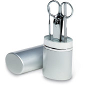 SILKIN - Manicureset in aluminium koker SILKIN - Manicureset in aluminium koker