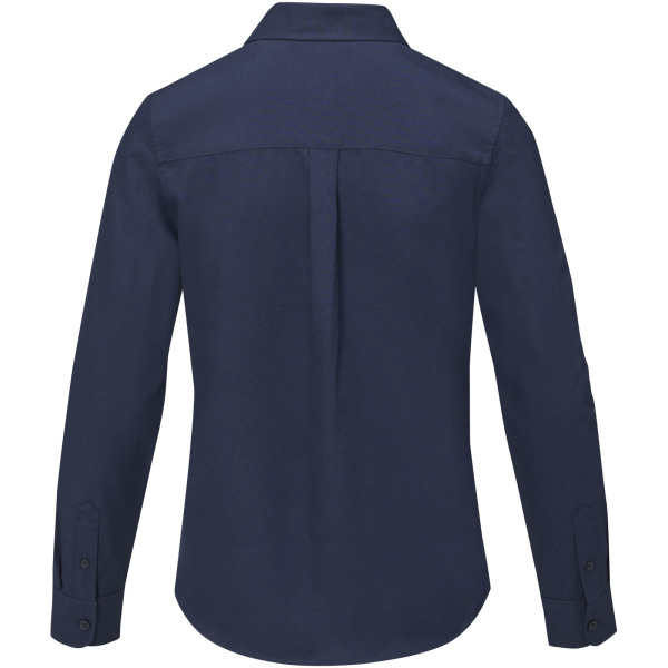 Pollux dames blouse met lange mouwen - Navy - XXL