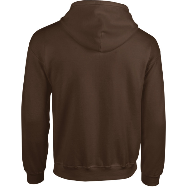 Heavy Blend™Adult Full Zip Hooded Sweatshirt Dark Chocolate XL