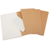 Moleskine Cahier Journal PK - effen - Kraft bruin