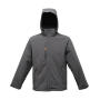 Repeller Lined Hooded Softshell - Seal Grey - 2XL