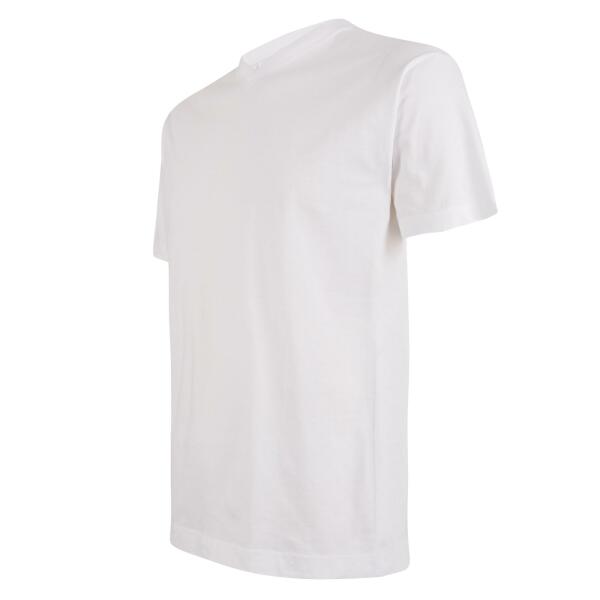 Logostar T-Shirt V-Neck - 18000, White, S