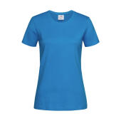 Classic-T Fitted Women - Ocean Blue - 2XL