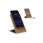 Cork Wireless charger and phone stand 5W - Natuur