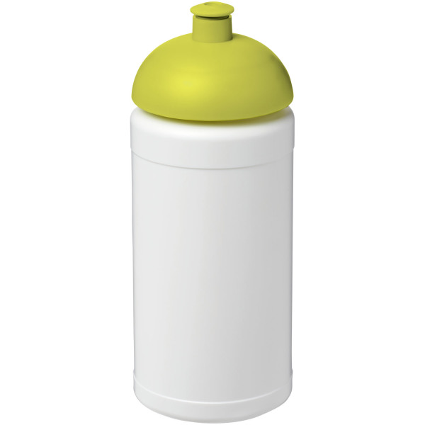 Baseline® Plus 500 ml dome lid sport bottle - White/Lime