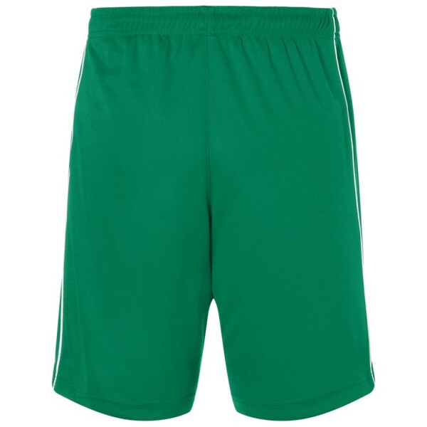 Basic Team Shorts - green/white - S