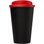 Americano® 350 ml insulated tumbler - Solid black/Red