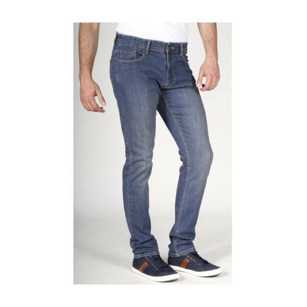 MEN'S STONE FITTED JEANS