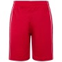 Basic Team Shorts Junior - red/white - XXL