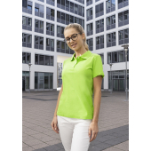 PF 6 Ladies' Workwear Polo Shirt Modern-Flair, from Sustainable Material , 51% GRS Certified Recycled Polyester / 47% Conventional Cotton / 2% Conventional Elastane - kiwi - 2XL