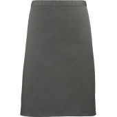 'Colours' Mid Length Apron Dark Grey One Size