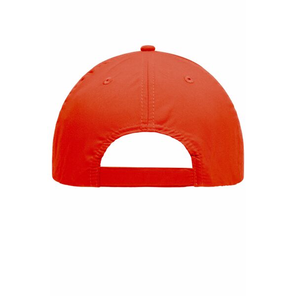MB6135 6 Panel Polyester Peach Cap - grenadine - one size