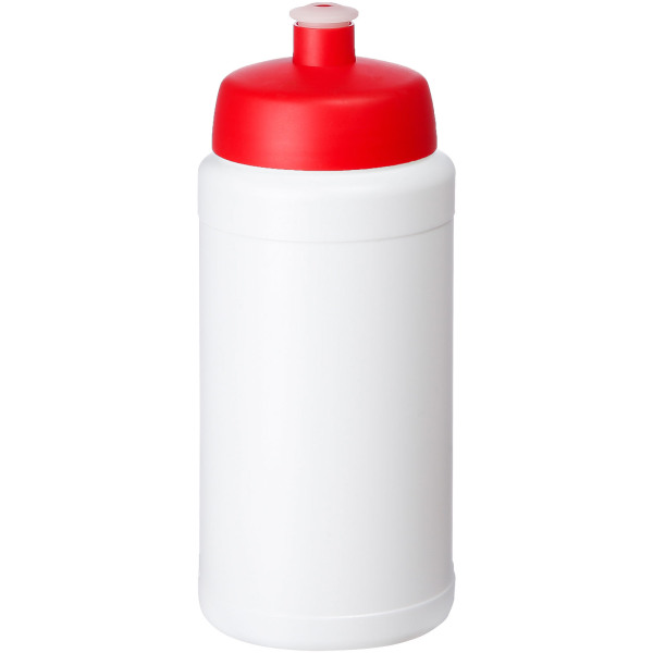 Baseline® Plus 500 ml bottle with sports lid - White/Red