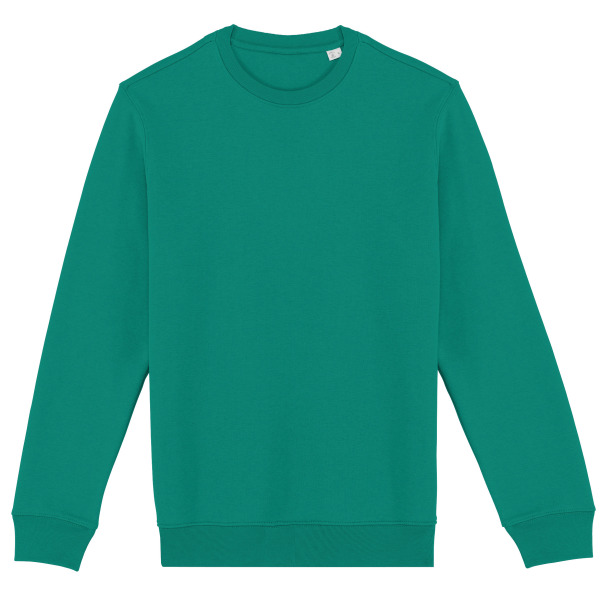 Ecologische uniseks sweater met ronde hals Gemstone Green XXL
