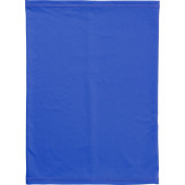 Multifunctionele polyester sjaal en masker Noémie kobaltblauw