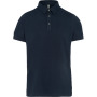 Herenpolo korte mouwen van jersey Navy 3XL