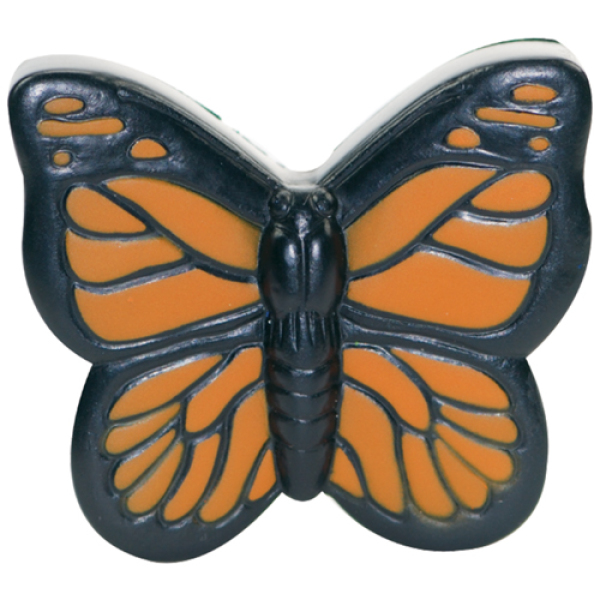 Anti-stress vlinder Zwart en Oranje