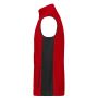 Men's Workwear Fleece Vest - STRONG - - red/black - 6XL