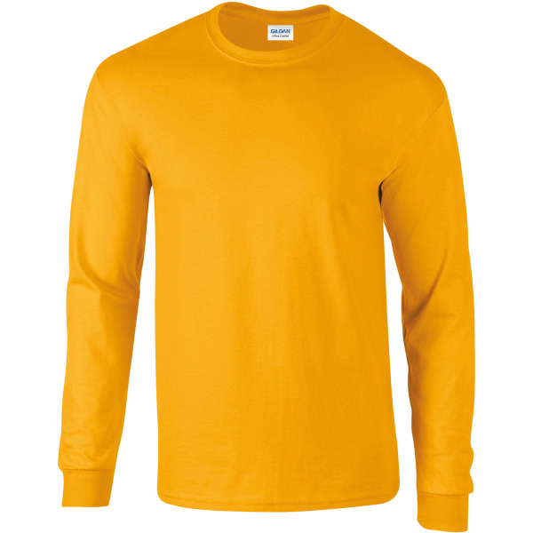 Ultra Cotton™ Classic Fit Adult Long Sleeve T-Shirt Gold XXL