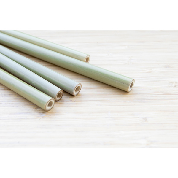 Bamboo rietjes -4 stuks in giftbox