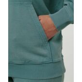 Archer Vintage - Het unisex terry garment dyed hoodie sweatshirt met medium pasvorm - XXS