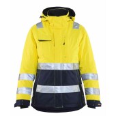 High Vis Geel/Marineblauw