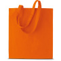 Shopper bag long handles Orange One Size